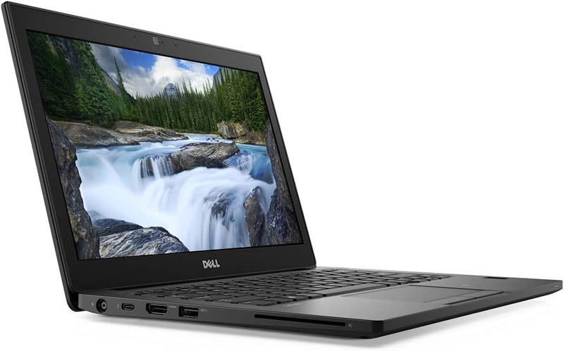 DELL (Refurbished) Latitude 7290 Light Weight Business Laptop, Core i7-8650U CPU, 8GB DDR4 RAM, 256GB SSD M.2 HDD, 12.5 inch Full HD Display, Windows 10 Pro
