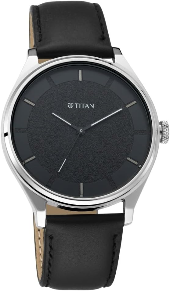NEO IV Analog Round Watch for Men's - Black
