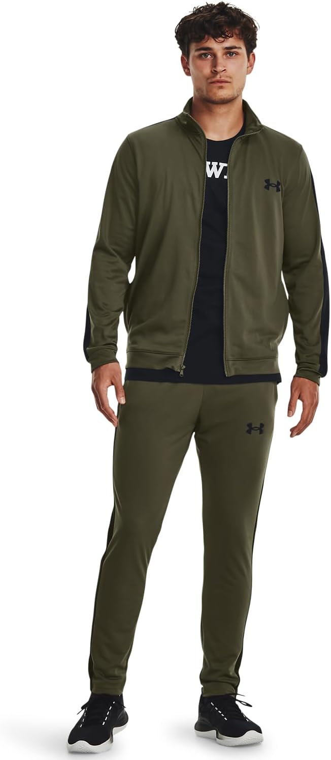 Mens Knit Track Suit Tracksuit (pack of 1) - Green