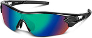 BEACOOL unisex-adult 7188 Sunglasses (pack of 1) - Black Green