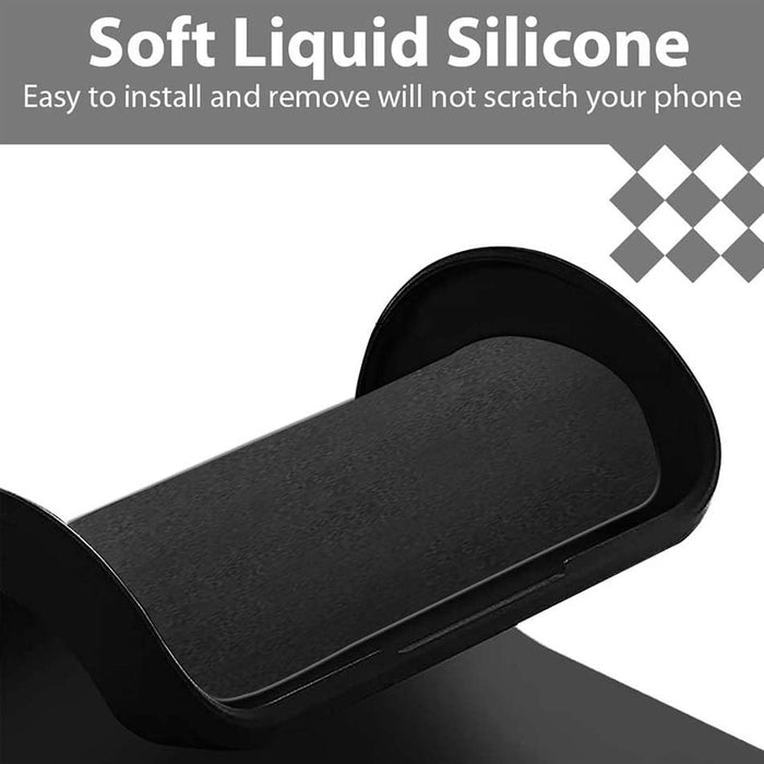 Case for Oppo Reno13 Pro Liquid Gel Rubber Bumper Case with Soft Microfiber Lining Cushion Slim Hard Shell Shockproof Protective Cover for Reno 13 Pro 5G 2024 (Black)