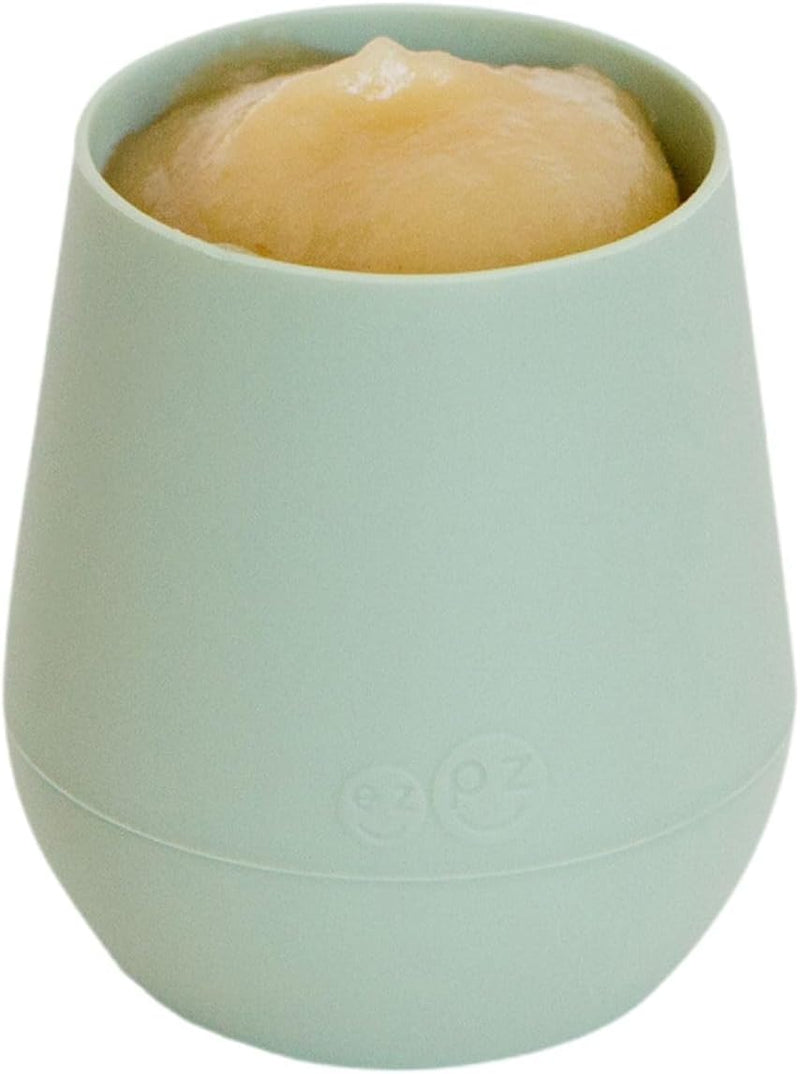 ezpz ez pz Baby Trainer Cup 6 Months Mini Cup, Green (Sage), 12+ Months