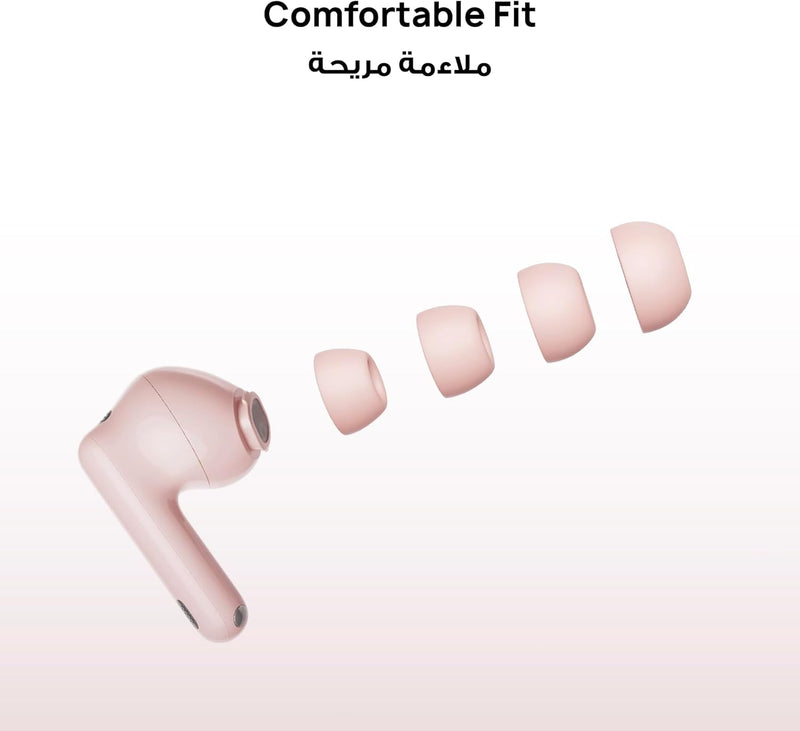 HUAWEI FreeBuds 7i Wireless Earbuds, Intelligent Active Noise Cancellation 4.0, Unlimited Spatial Audio, iOS & Android, Stable Clear Calls, 4 Ear Tips for Comfitable fit, Fast Charging, White - White