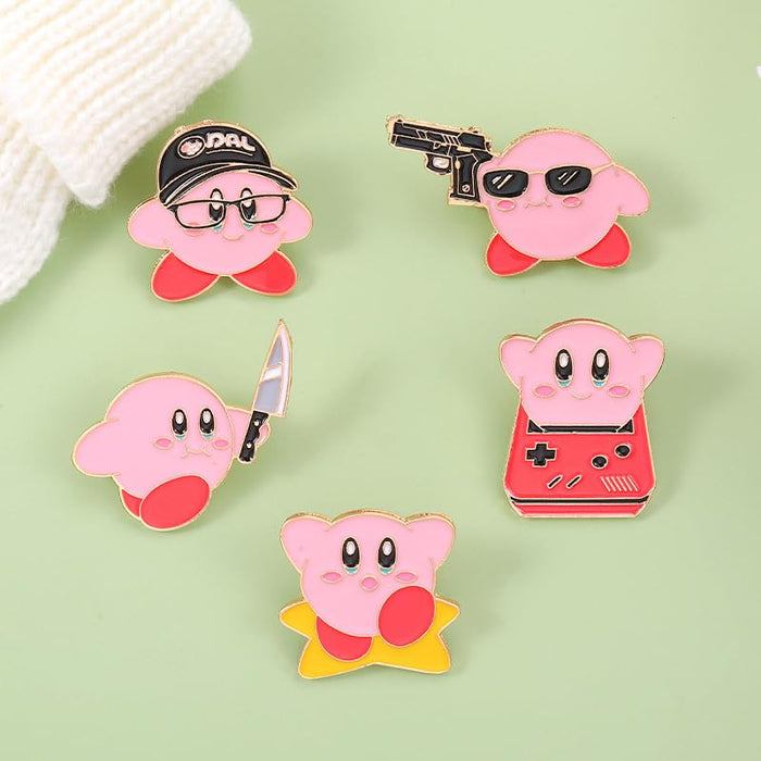 LUYAO 5 PCS Cute Enamel Pins Set Brooch Various Novel Designs Brooch Pins for Jackets Backpacks Badges Hats Bags Lapel Pins DIY Accessories D�cor Women Girls Gift