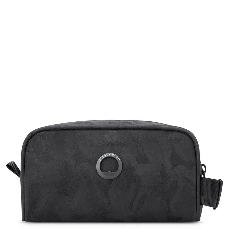 Delsey Paris PICPUS 1 CPT MEN POUCH BLACK CAMOUFLAGE, Black Camouflage, Minimal