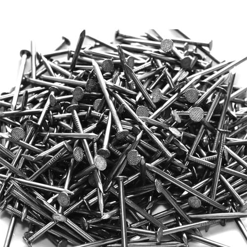 Poaker Common Wire Round Head Nails â€“ Essential Hardware For Carpentry, Electrical, Picture Hanging, Wall Mounting, And Woodworking (2 INCH (200 GRAM))