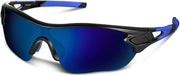 BEACOOL unisex-adult 7188 Sunglasses (pack of 1) - Black Blue