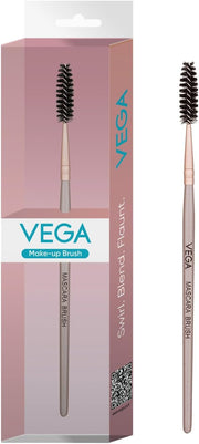 Vega Mascara Cosmetic Brush, Mascara Makeup Brush, Eyelash Applicator Brush, Wands Applicator Eyebrow Brush, (MBN-10)
