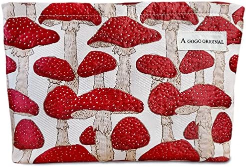 STARDW Flower Cosmetic Bags Makeup Bags for Women and Girls,Travel Makeup Bag Large Capacity Canvas Makeup Bag,Makeup Organizer Bag Zipper Pouch, Embossed pink, Large Capacity Aesthetic Makeup Bags