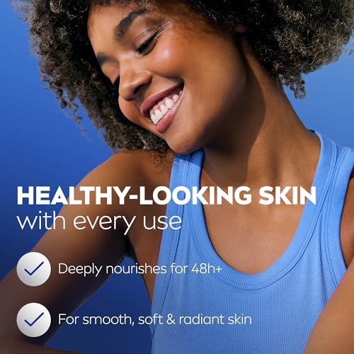 NIVEA Body Lotion for Dry Skin, Cocoa Butter, 5in1 Complete Care, 48H Deep Moisture, 2x400ml, Pack of 2