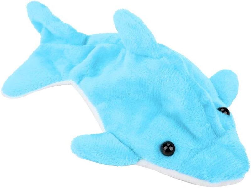 Baby Cute Cartoon Dolphin Bathing Swimming Pool Float Toy Water Play Toys (Blue)