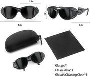 ULTREMA Red Light Therapy Glasses,300-1500nm IPL laser Safety Glasses,Tanning Goggles, Light Therapy and Laser Hair Removal Treatment Eyes Protection