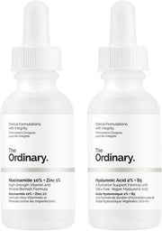 Hyaluronic Acid with 2% + B5 (30ml) and The Ordinary Niacinamide 10% + Zinc 1% (30ml) Bundle Face Care Set