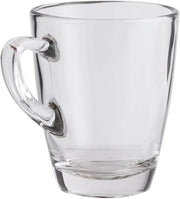 Ocean Kenya Mug, Set Of 6, Clear, 320 Ml, P01640, Espresso Cup, Tea & Coffee Cup, Cappuccino Cup, Latte Glass