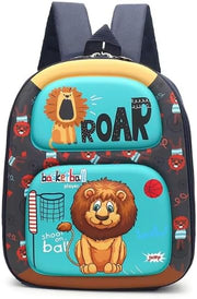 Kids Backpack for School Preschool Bag for Boys & Girls Toddler Kindergarten Backpack with Padded Straps, Multi-Pockets for Books, Stationery, Supplies & Toys - Lion