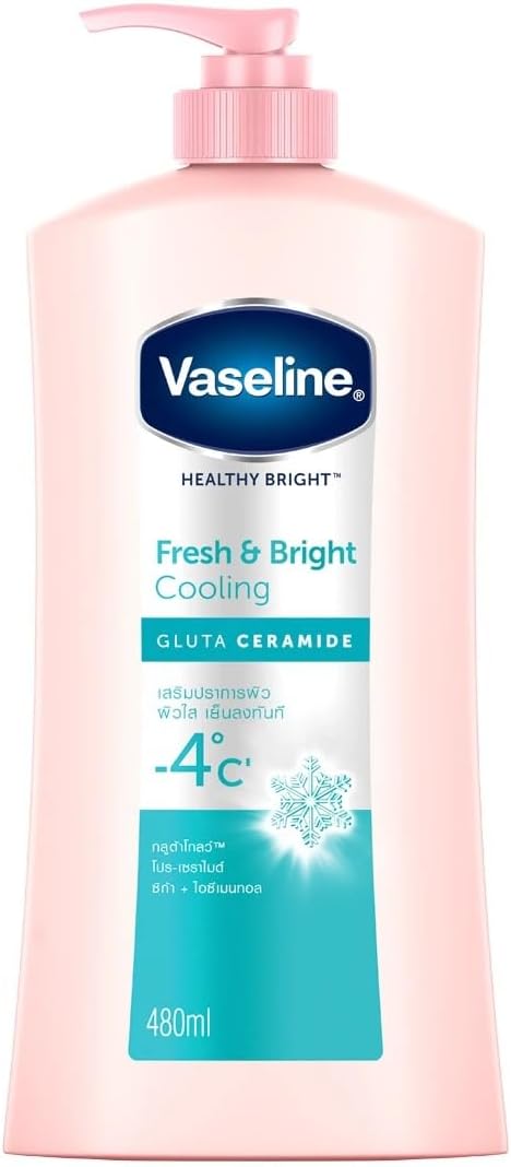 Healthy Bright Fresh Bright Cooling Gluta Ceramide 480 Ml -4C Instant Cooling Radiant skin in 2 weeks.