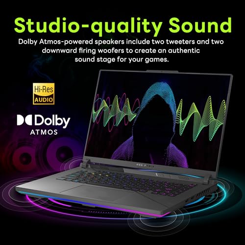 ASUS ROG Strix G16 16" 165Hz FHD Gaming Laptop, Intel i9-13980HX, 64GB DDR5, 2TB SSD, NVIDIA GeForce RTX 4060 8GB, Backlit Keyboard, HD Webcam, Wi-Fi 6E, Gray, Win 11 Pro, 256GB Docking Station Set