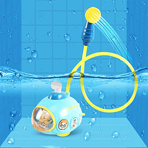 Mumoo Bear Baby Bath Toys, Light Up Bath Toys with LED Light, Sprinkler Bathtub Toys for Toddlers Infant Kids Boys Girls, Octopus Spray Swimming, Bathtub Shower Pool Bathroom Toy for Baby