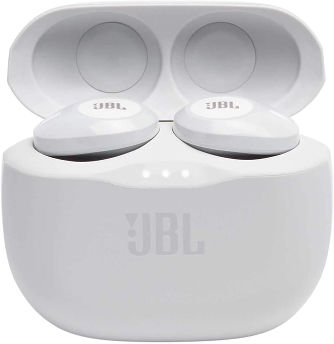 JBL Tune 125TWS True Wireless In-Ear Headphones - JBL Pure Bass Sound, 32H Battery, Bluetooth, Fast Pair, Comfortable, Wireless Calls, Music, Native Voice Assistant, Android and iOs Compatible (Black)