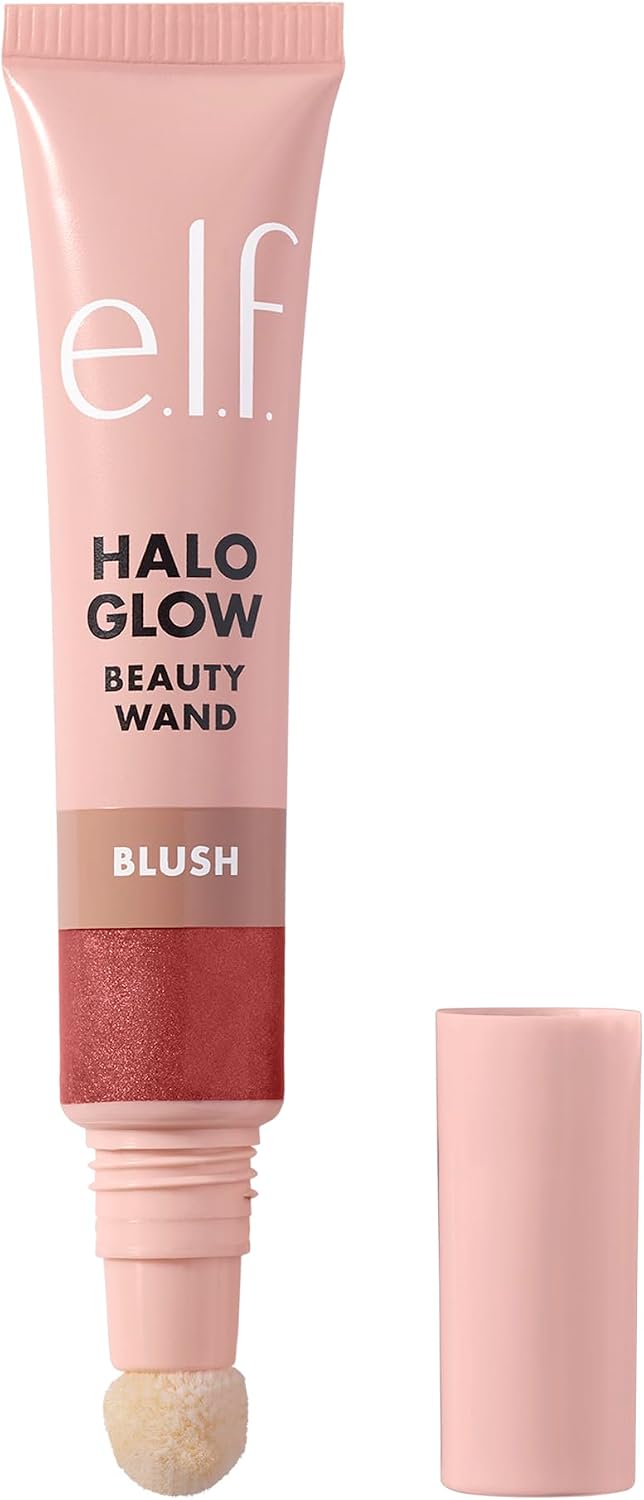 e.l.f. Halo Glow Blush Beauty Wand, Liquid Blush Wand For Radiant, Flushed Cheeks, Infused With Squalane, Vegan & Cruelty-free, Rosé You Slay – image 2
