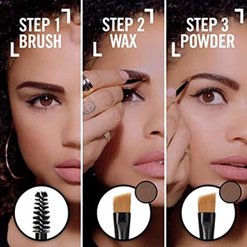 Rimmel London, Brow This Way Eyebrow Sculpting Kit, Dark Brown