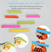 Tahbarshi 40PCS Food Storage Bag Clips Bag Sealing Clips for Food Storage Bags in 2 Sizes & 5 Colors Keep Food Fresh Convenient for Food and Sandwich Bags