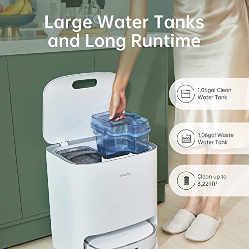 Dreame VACUUM W10 ROBOT AND MOP SELF-CLEANING