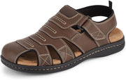 Searose mens Fisherman Sandal - Brown