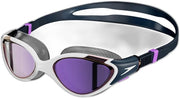 Speedo Women's Biofuse 2.0 Swimming Goggles Female Design Patented Adjustment Mechanism Anti-Fog Anti-Leak Comfort Fit Swimming Goggles (Pack of 1) - Blue