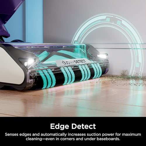 Shark POWERDETECT Upright Vacuum with DuoClean Technology, Powered Lift-Away, Self-Cleaning Brushroll for No Hair Wrap, Anti-Allergen Complete Seal, and Odor Neutralizer Technology, AZ4002
