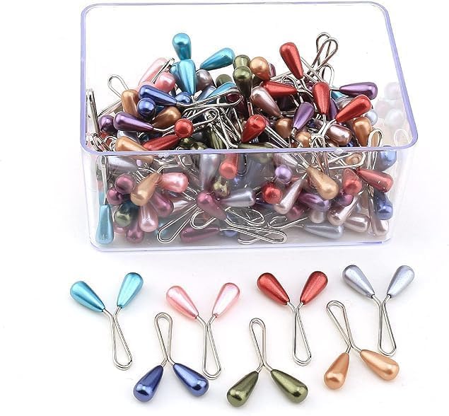 12Pcs Scarf Pins & Hijab Pins for Women, Hijab Magnets & Brooch Pin for Scarf