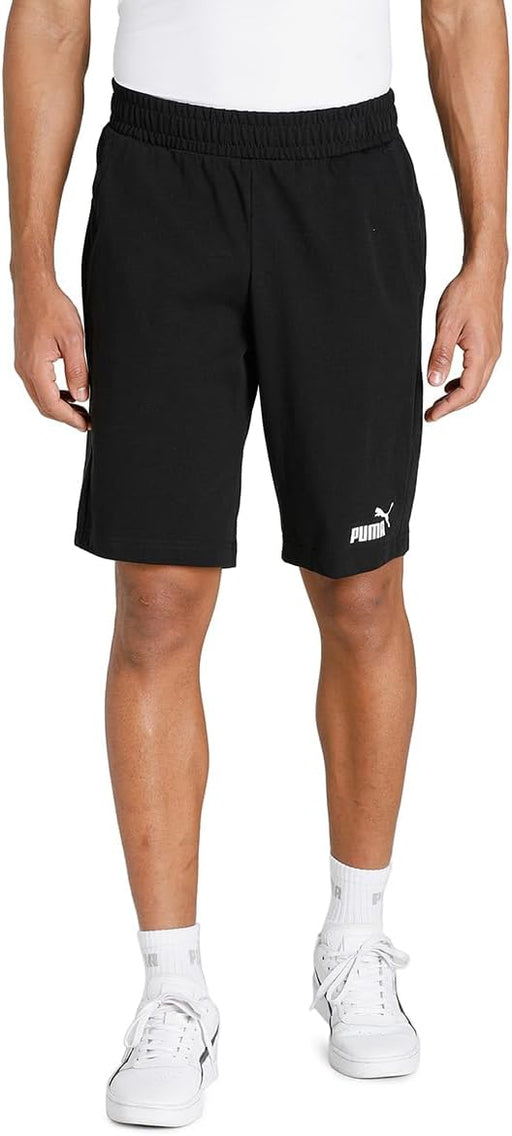 mens ESS Jersey Knitted Shorts - BLACK