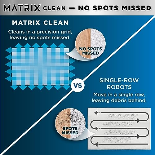 Shark RV2410WD IQ 2-in-1 Robot Vacuum and Mop with Row-by-Row Cleaning, Perfect for Pet Hair, Compatible with Alexa, Black/Bronze, Black/Gold, No Self-Empty Base