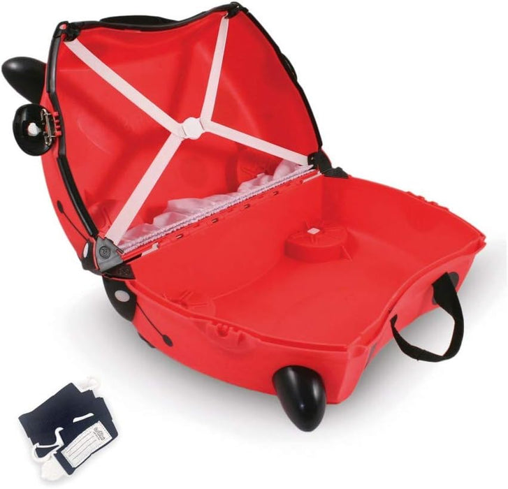 Trunki-Original Harley Ladybird Trolley 18 Litre - Red