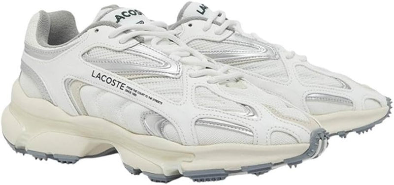 L003 2K24 224 1 SMA Sneakers for Men 9.5 White/Grey, 44 EU