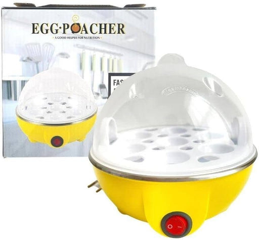 MARHABA Egg Poacher for Steaming, Cooking Also Boiling and Frying. Egg Cooker Egg Cooker: Electric Egg Cooker for Boiled Eggs, Poached Eggs,