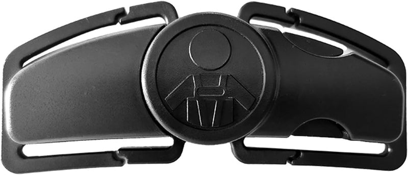 MdouLy Car Seat Chest Harness Clip Car Seat Safety Belt Clip Buckle Lock Stroller Chest Clip Universal Adjustable Guard for Baby and Kids Trend (Black)