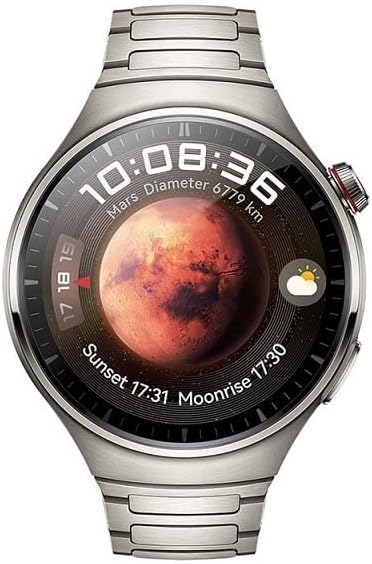 Haino Teko Germany RW 32 Round Smart Watch with 3 set Strap and Wireless Charger For Mens and Boys (Silver)