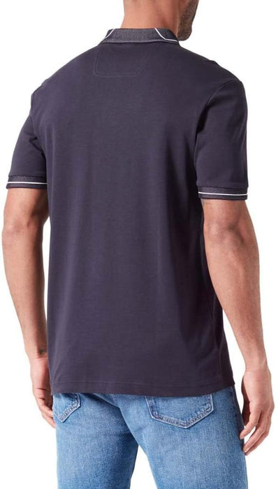 BOSS Men's Paule 1 Slim-Fit Interlock Cotton Polo Shirt with Mesh Logo