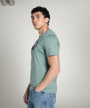 Mens ESS No.1 Logo Tee Tees (pack of 1) - Green Moon