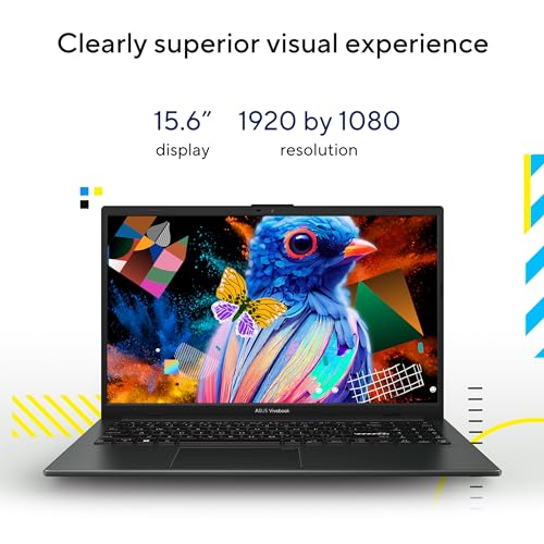 ASUS Vivobook GO 15 E1504GA-NJ084W Cool Silver, Slim Laptop, i3-N305 8GB 256G UFS 2.1 SSD, Intel UMA, WIN11 HOME, 15.6-inch, HD Webcam, Chiclet-Eng-Arb-KB.
