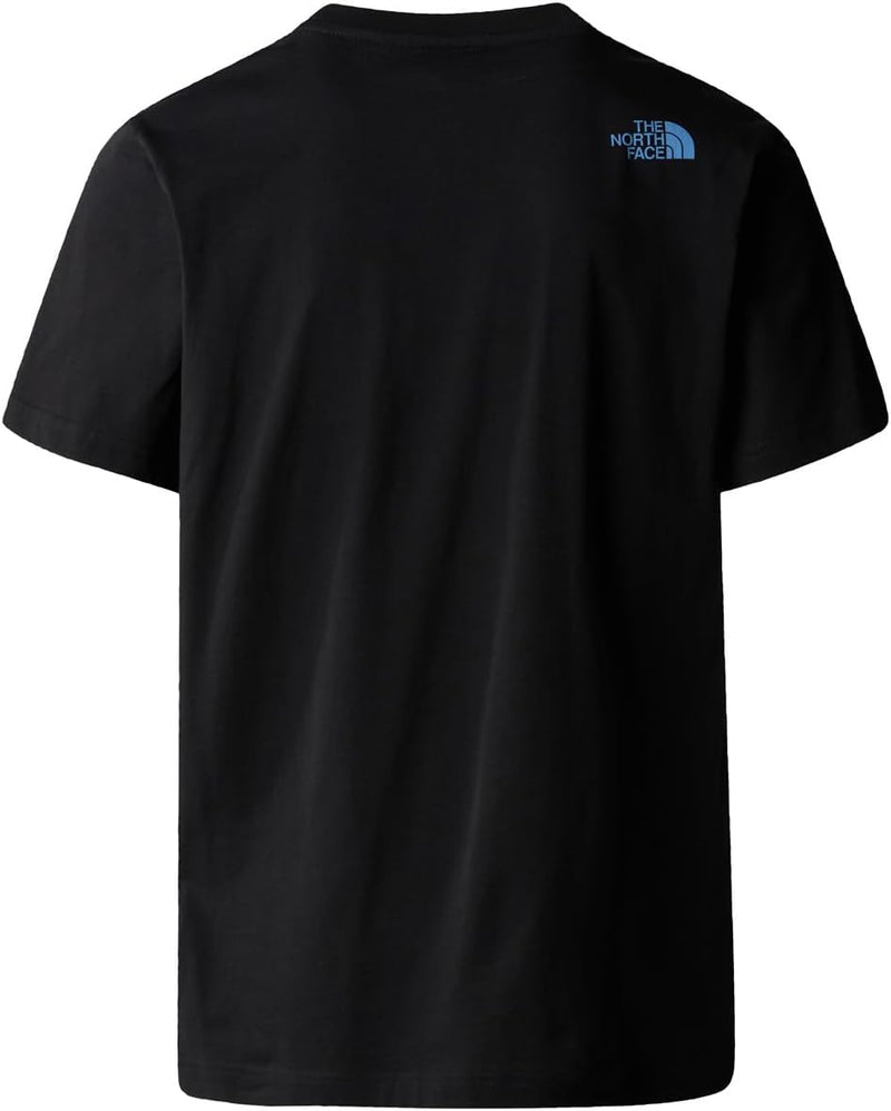 Men Mountain Line T-Shirt - tnf black
