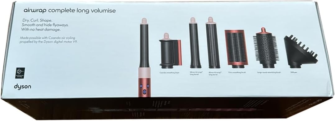 Dyson Airwrap™ multi-styler and dryer Complete Long Diffuse (Strawberry Bronze/Blush Pink)