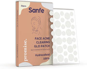 Sanfe Promise Face Acne Pimple Patch - Pack of 36 Pimple Healing & Spot Clearing Patch Absorbing Cover Invisible, Blemish Spot, Hydrocolloid, Skin Treatment - 36 Count (Pack of 1)