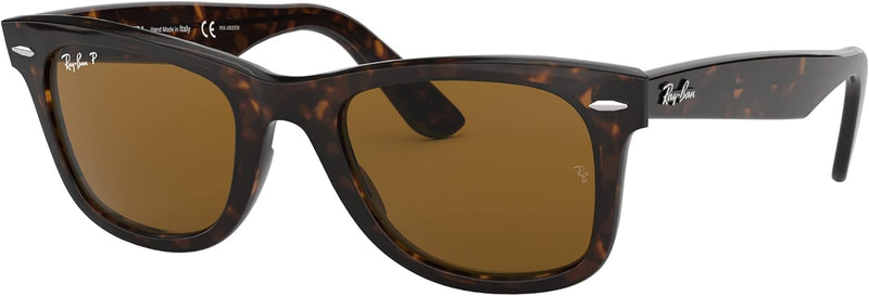 Unisex Original 0RB2140 Wayfarer Gradient UNA Sunglasses (pack of 1) - Polarized Tortoise/Crystal Brown Polarized
