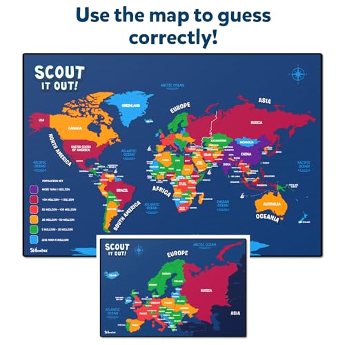 Skillmatics Board Game - Scout It Out, Guessing & Trivia Game for Families, Educational Toys, Card Games for Kids, Teens and Adults, Gifts for Boys and Girls Ages 7, 8, 9 and Up