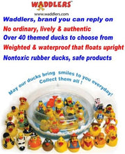 Waddlers Rubber Ducks Family Football Player, Brand Toy Bathtub Rubber Ducks That Float Upright, Rubber Ducky Birthday Baby Shower Party Gift, All Depts. Gift Football Lovers
