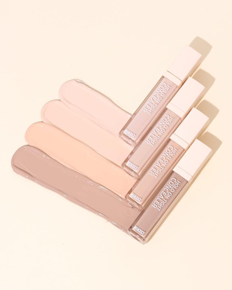 GIFT BUNDLE SALE: MINEST Hold On Tight Concealer (No 1.0 Butter) + 307 Mini Concealer Brush