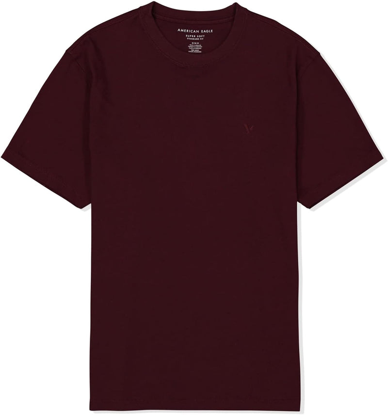 American Eagle Mens AEO SS Basic Crew Neck Tees T-Shirt (pack of 1)