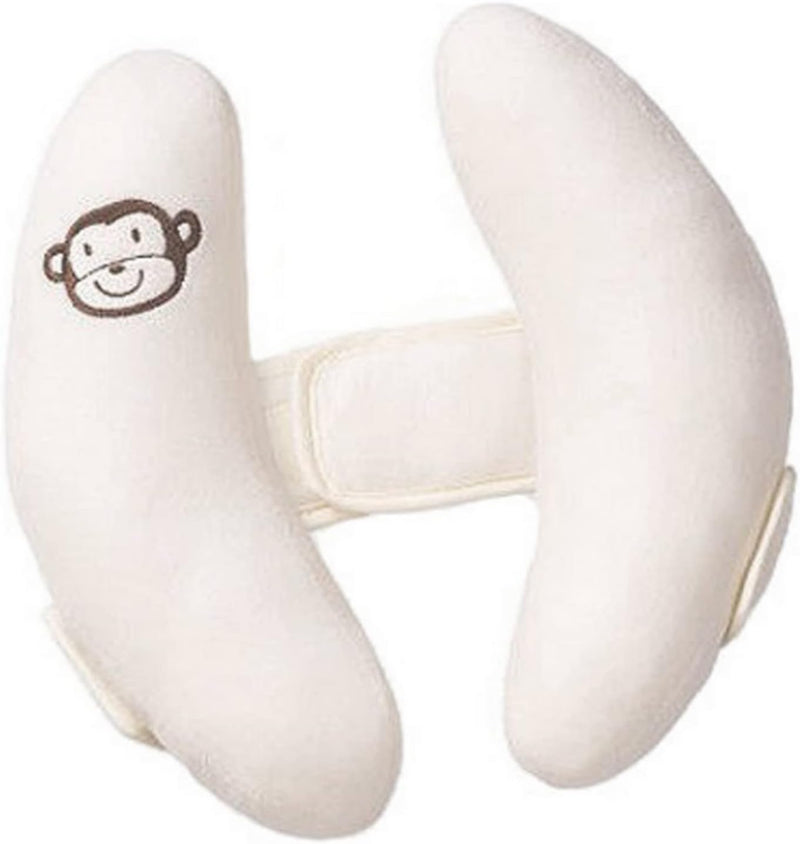 SKEIDO Soft Baby Toy Toddler Headrest Pillow Baby Head Protection Children Car Safety Seat Neck Support Pillow Stroller Accessories -White